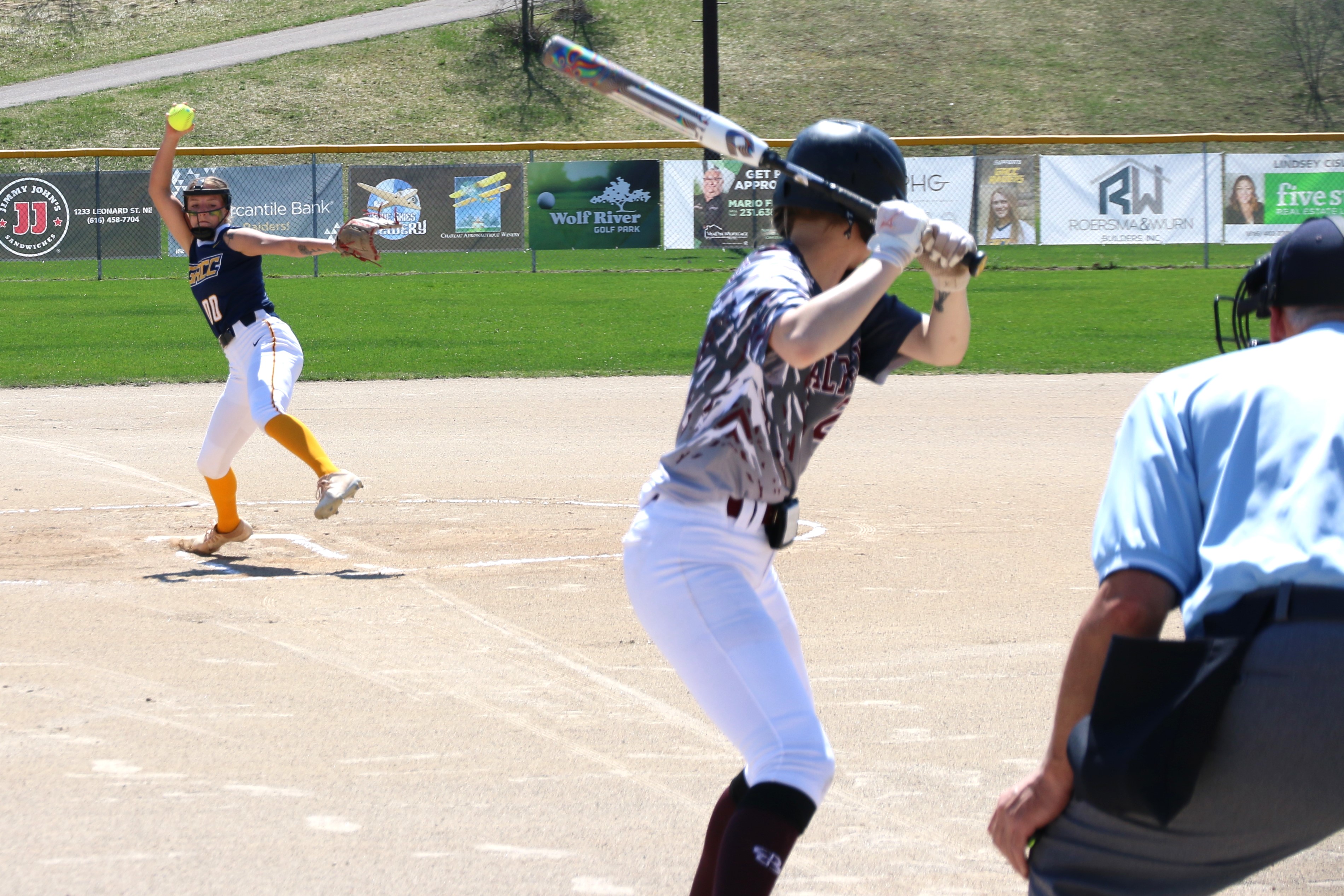 GRCC Softball Pitcher Izzy Regner Loves 'the Big Swings And Misses' As ...